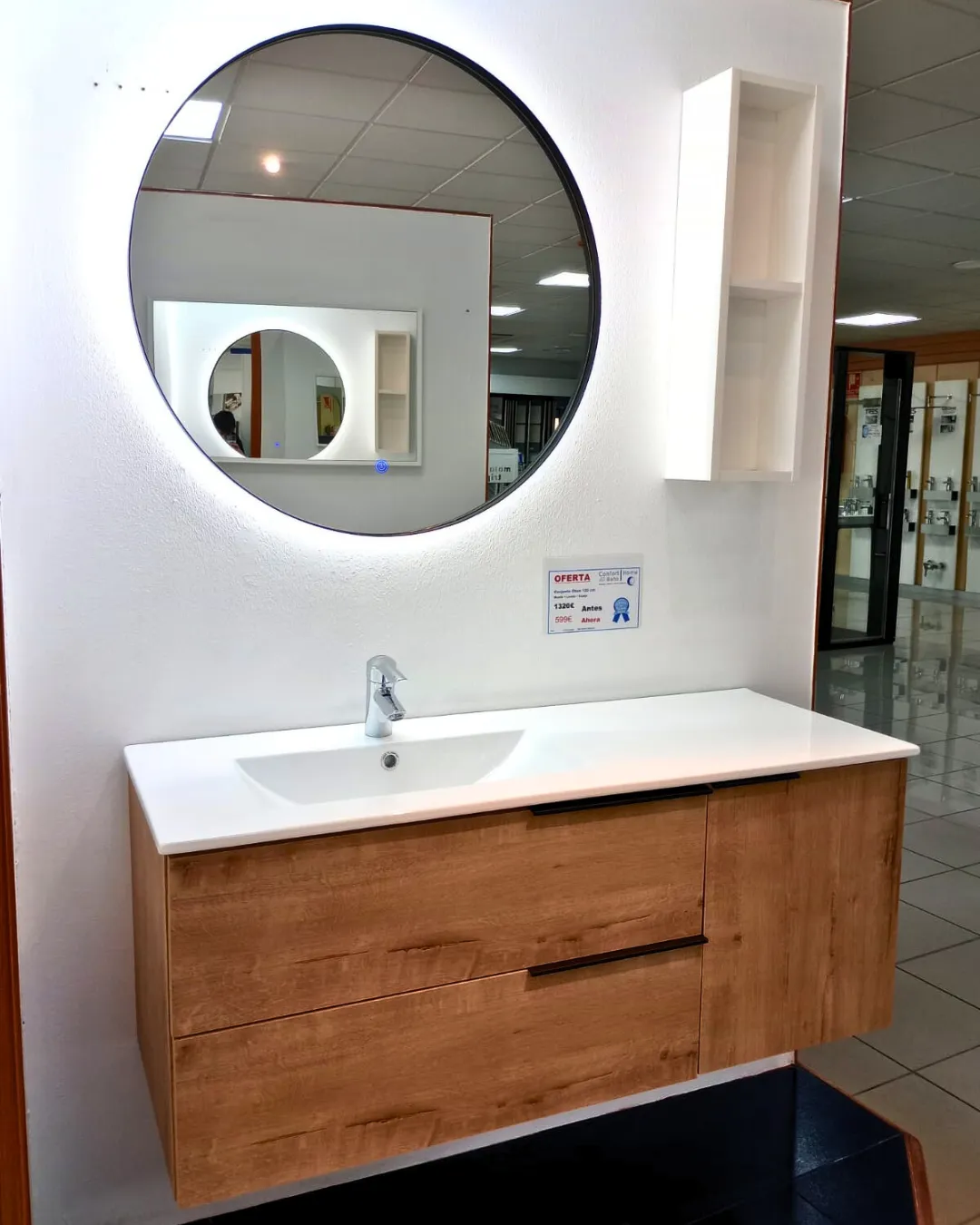 conjunto lavabo espejo granada